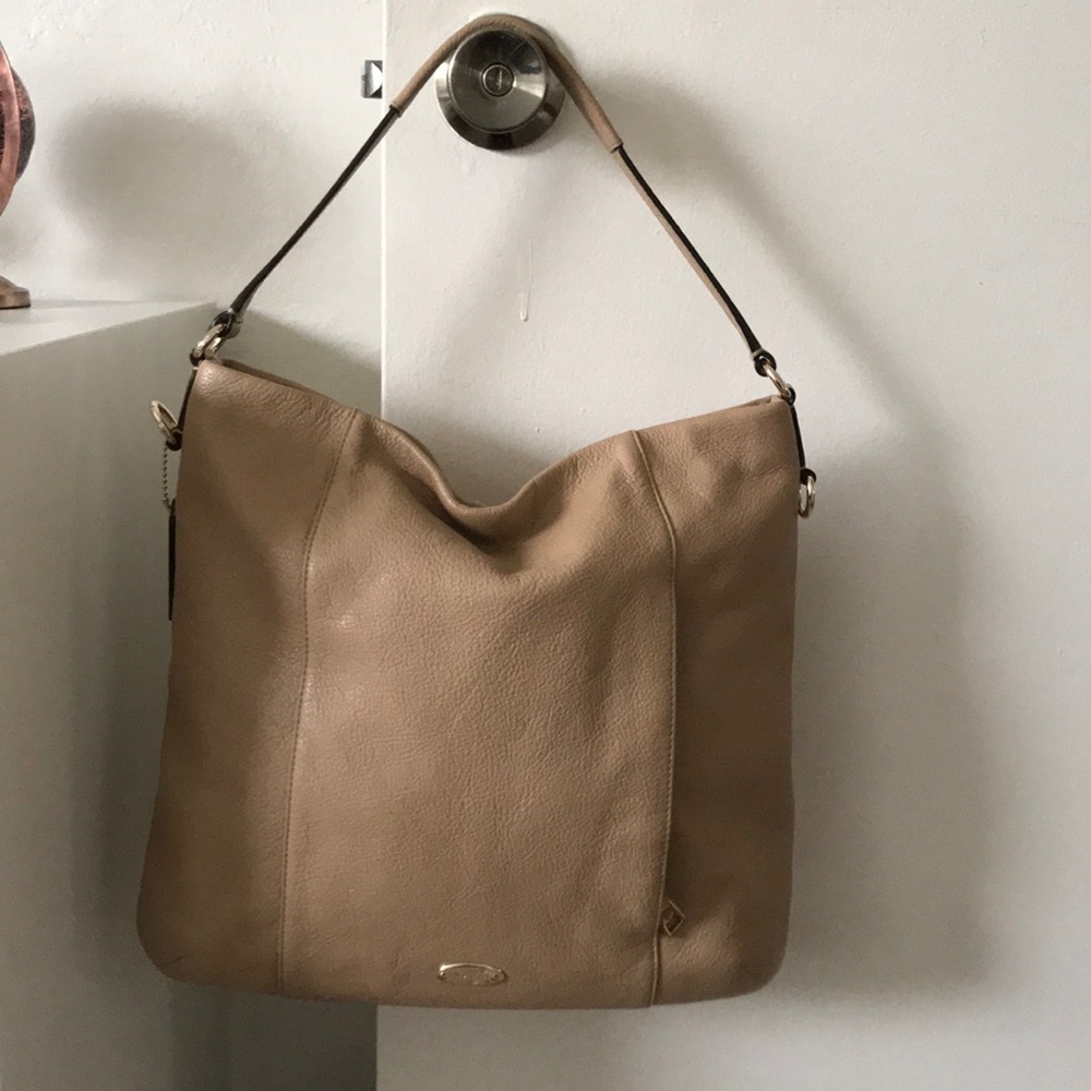 Coach Leather Hobo Slouch Bag
